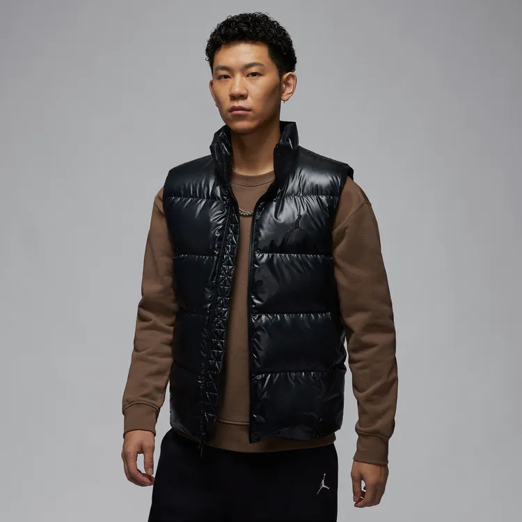 Nike耐克男子JORDAN运动休闲羽绒马夹FV7274-010