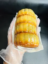 【烤皮纯豆沙/烤皮单黄豆沙月饼】中秋传统手工广式月饼