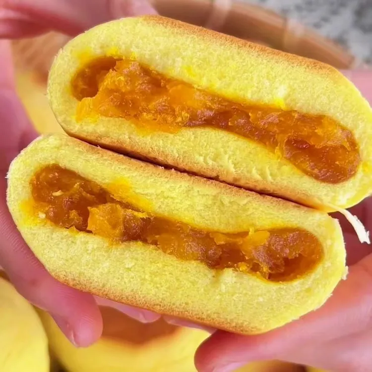 阿丽姐专属粗粮系列蛋黄味南瓜饼营养早餐零食