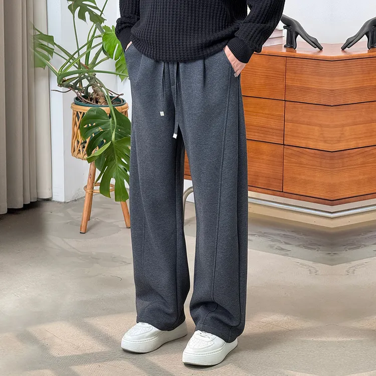 宽松潮流百搭复古简约休闲裤