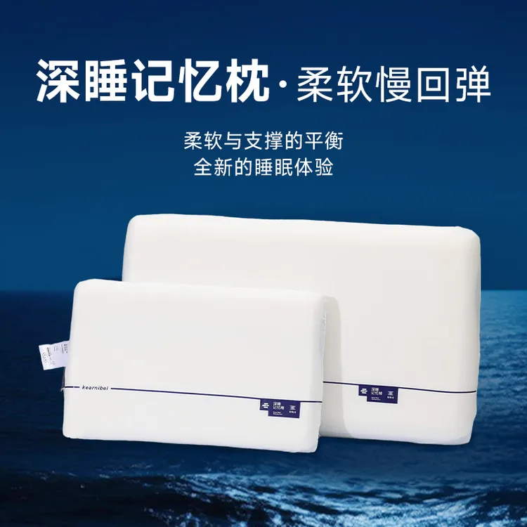 记忆棉枕头慢回弹深睡枕护颈枕护颅睡眠A类双芯Pro成人零压枕芯