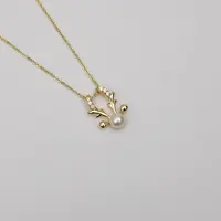合金树脂吊坠 一鹿有你小鹿吊坠灵动 CJFD027