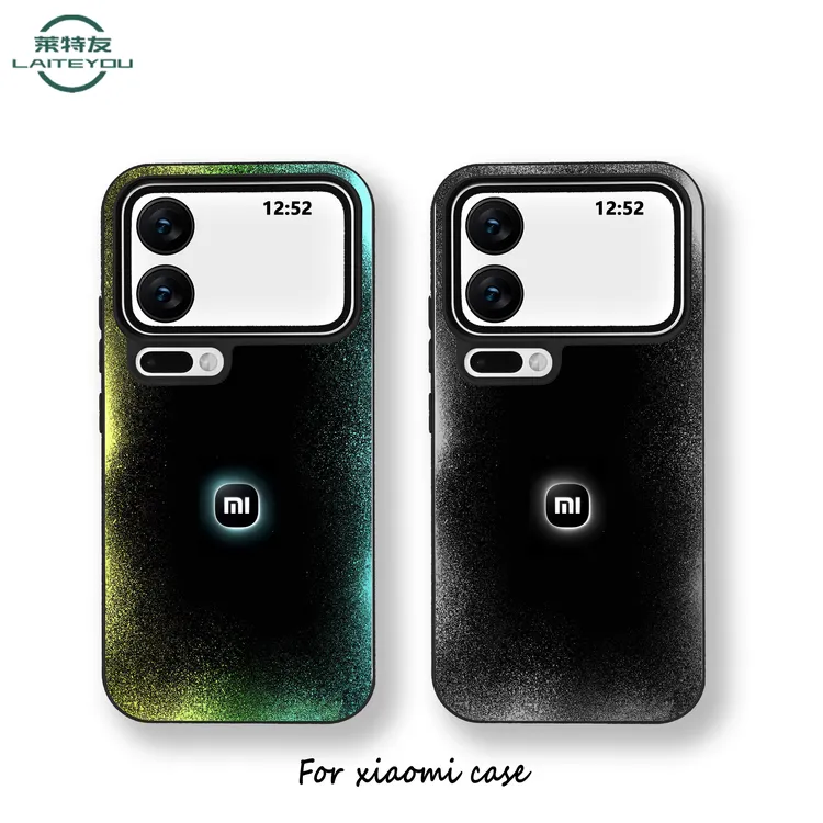 适用小米17promax光影不挡广角软边硬背手机壳17防指纹防摔保护壳