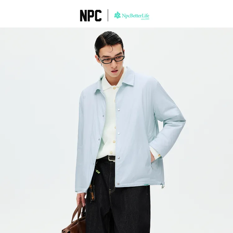NPC运动系列【发热棉】翻领夹克棉服男舒适轻便冬上新NP58PJ48