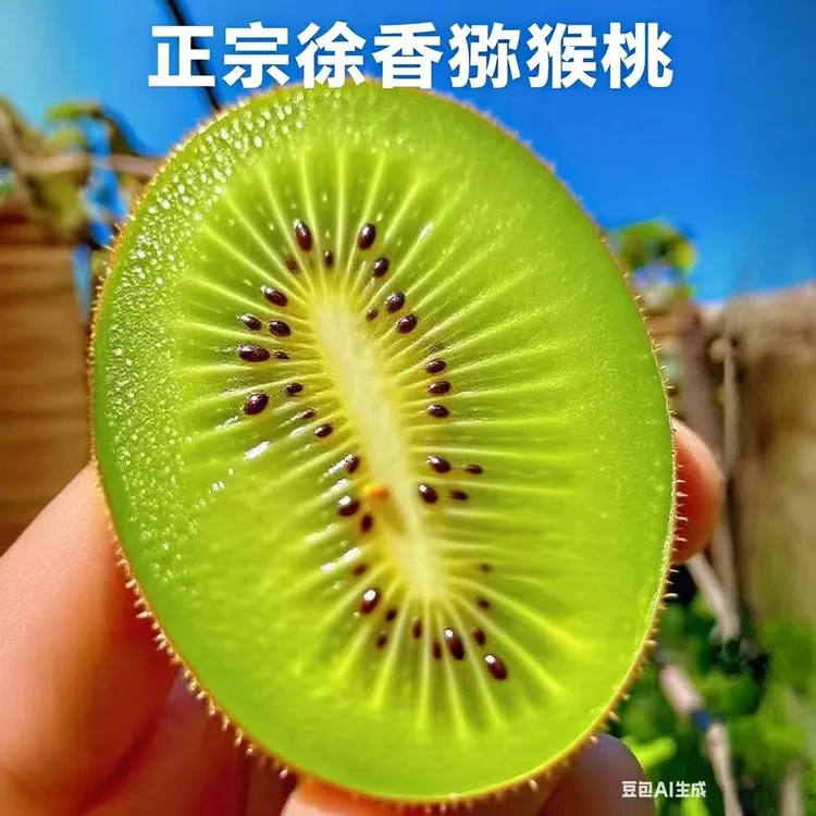 【30枚 假一罚十】陕西眉县徐香猕猴桃绿心当季新鲜水果香甜可口 MS
