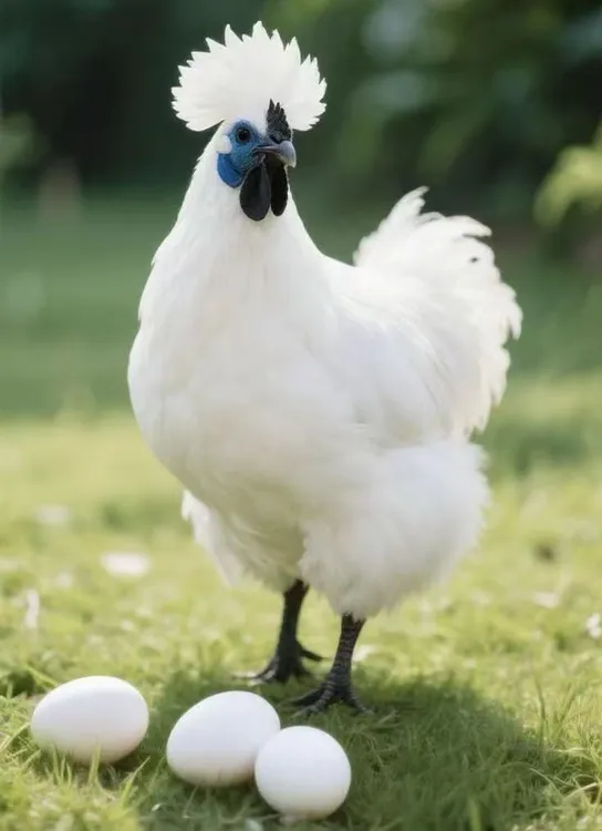 50枚大号鸡蛋白凤乌鸡农家散养乌鸡蛋 老人小孩孕妇土鸡蛋