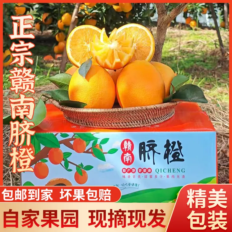 【赣南脐橙】正宗赣南脐橙 自家果园 现摘现发 应季烩麻食水果