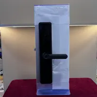 半自动一握开指纹锁家用防盗门智能电子锁密码门锁密码锁入户门