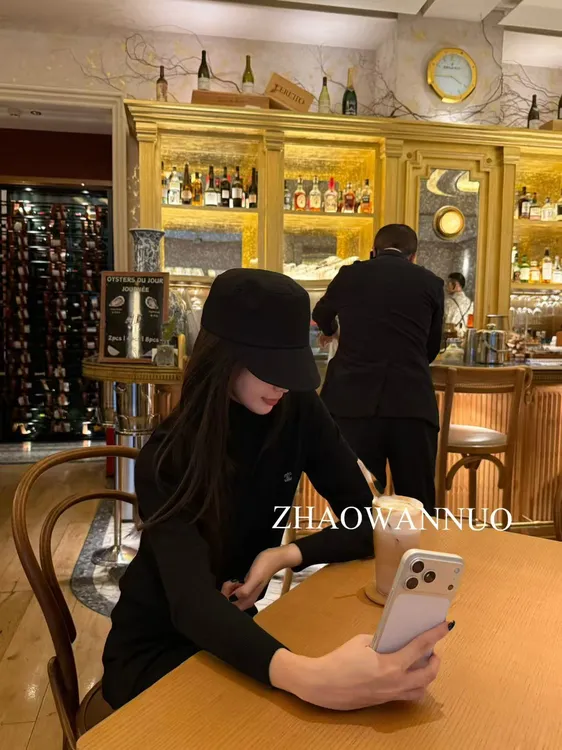 ZHAO WANNUO 丨 高领凯旋门天丝羊毛套头针织衫NC1017