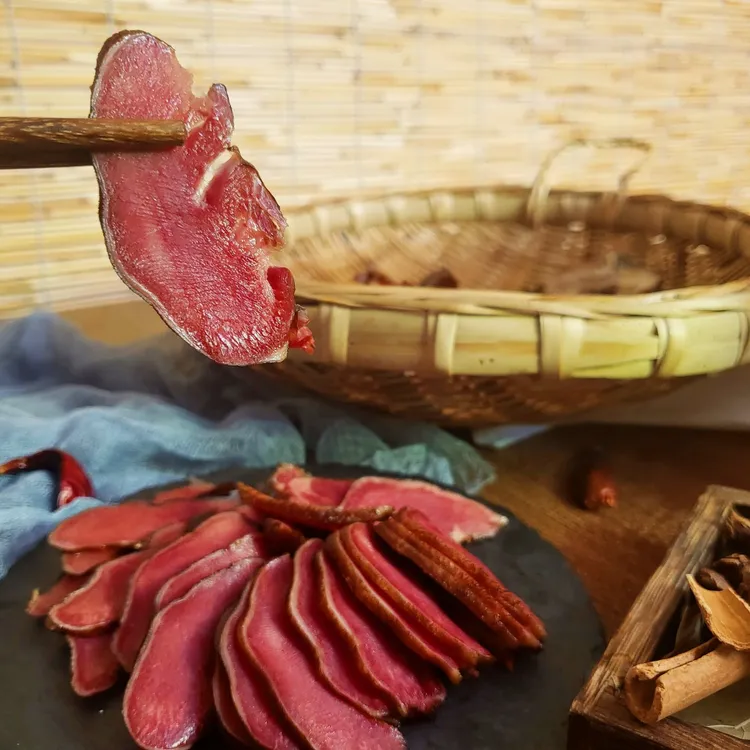 【巴农杨大姐腊味】腊肉四川特产柴火烟熏腊味腊猪舌川味美食下酒菜