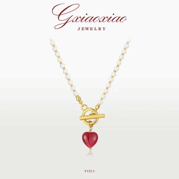 G XIAOXIAO 高级感轻奢气质时尚百搭经典项链 F1X13新年礼物