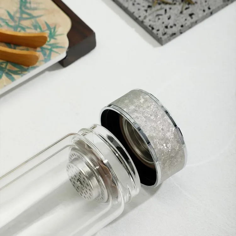 【水晶贵族新品季】J-2017双层水晶玻璃杯