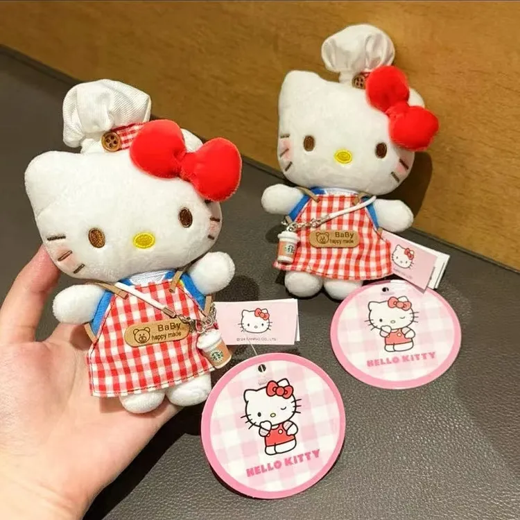 【正版2个装】可爱hellokitty公仔包包玩偶挂件钥匙hellokitty玩偶