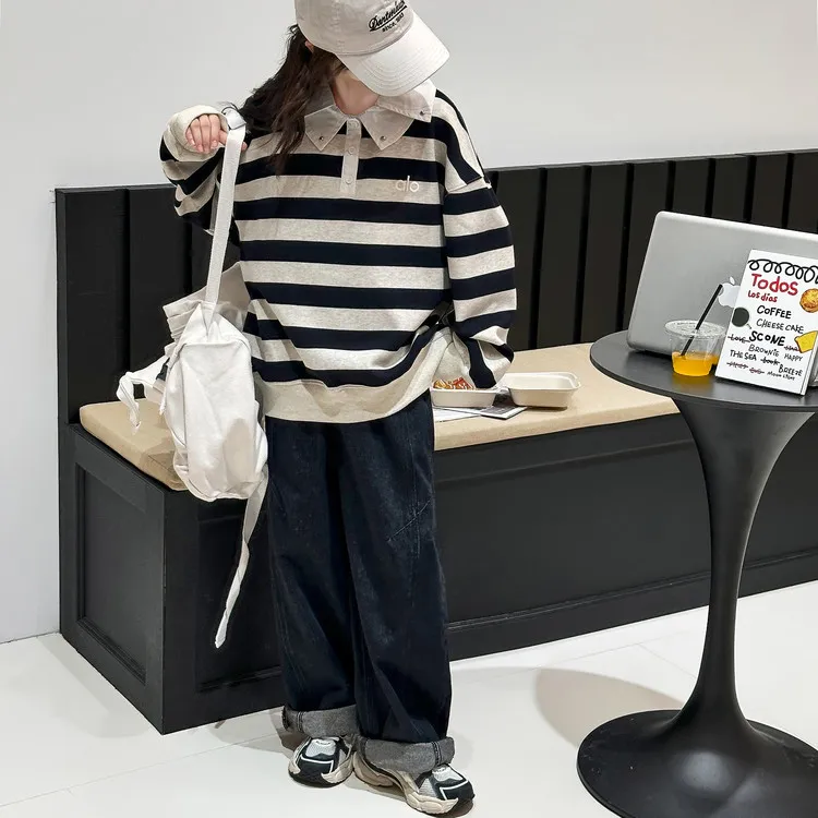 女童卫衣套装2025秋季新款6-12岁15岁中大儿童洋气宽松休闲两件套