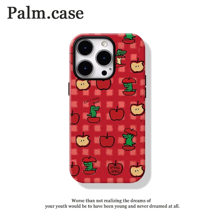 菲林二合一适用苹果/华为/oppo/vivo/小米/一加手机壳16p卡通鳄鱼