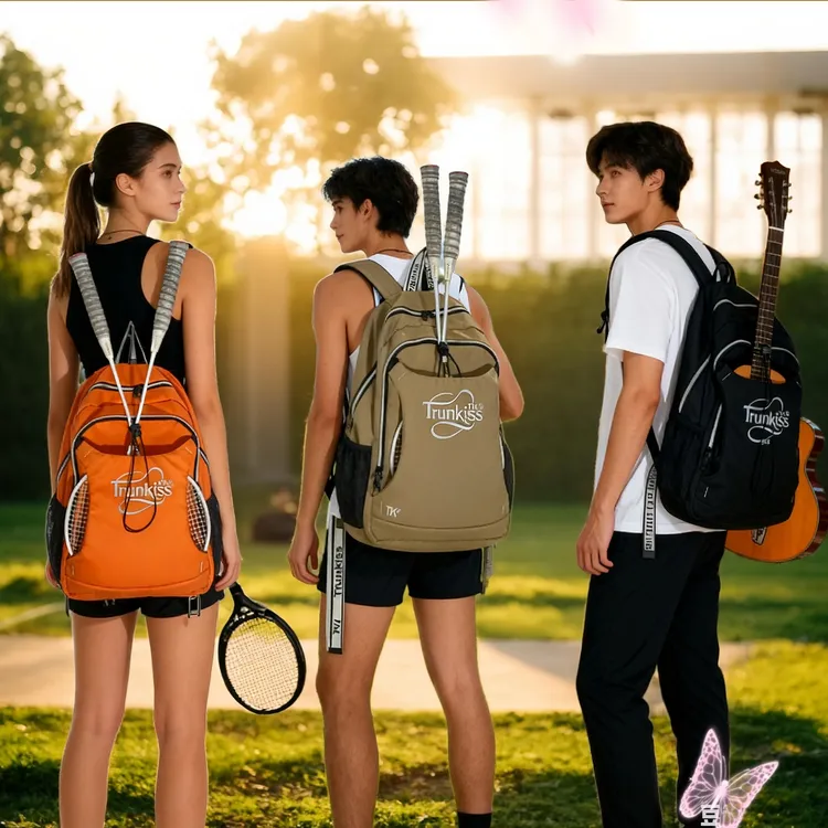 Trunkiss休闲运动背包双肩包女书包男时尚大容量轻便旅游旅行包