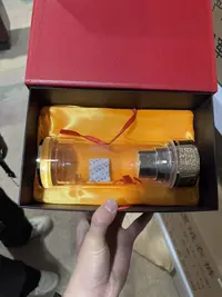 时尚礼品高档过滤密封刻字礼盒百搭送爸爸黑色创意玻璃杯