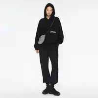 【星线好物】UPONPRO白色百搭基础款时髦宽松运动卫裤休闲裤