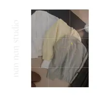 囡囡【毛衣控毕业款】高品质羊绒+羊毛拉绒工艺无缝开衫内搭皆可穿