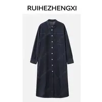 RUIHEZHENGXI | 瑞和正熙 25秋 标准版型双口袋衬衣连衣裙951277