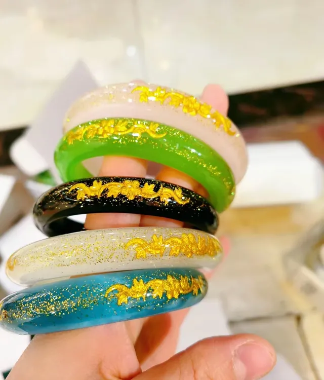 合金仿水晶手镯 手镯精致女士精美彩色欧若智性风女款