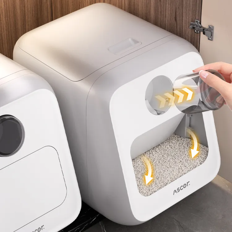 家用轻奢橱柜米桶厨房食用级密封防虫防潮储米桶面粉储存罐大米箱