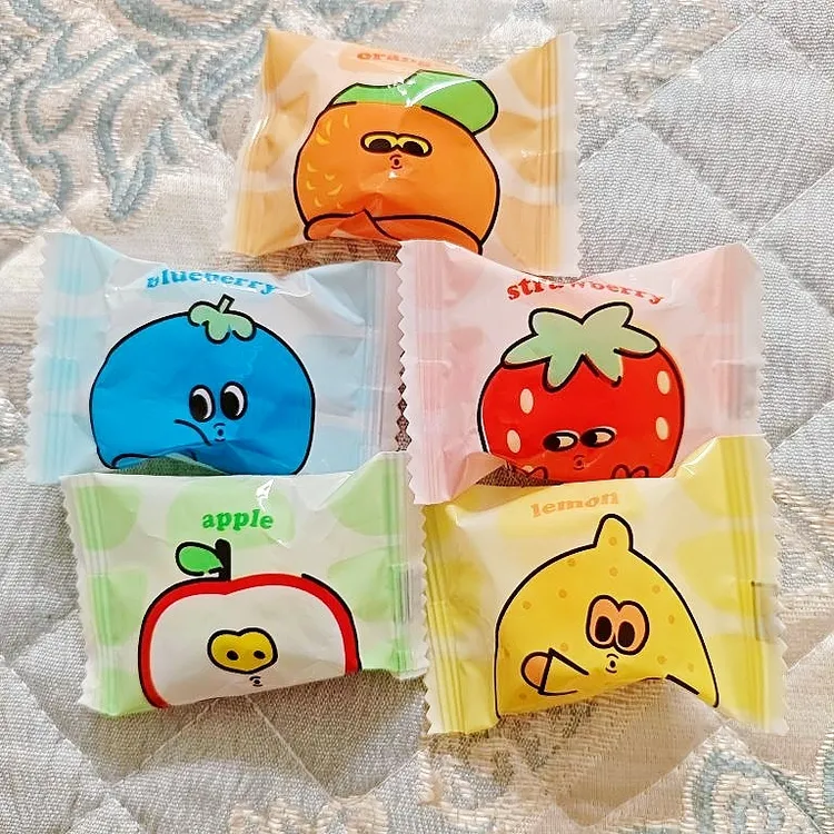 【整箱50包】粒粒彩酸皮棉花糖混合果味酸甜解馋零食童年回忆