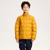 诺诗兰儿童轻薄秋冬款男童立领超轻鹅绒服保暖外套棉服CD140401