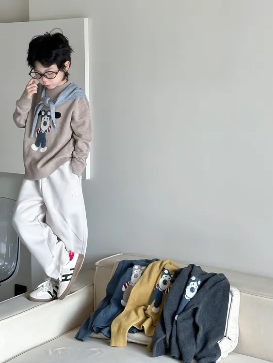 金姿满2025男女同款爆款眼镜狗55羊毛