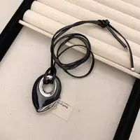 （文萱推荐）复古轻奢异型不规则吊坠毛衣链