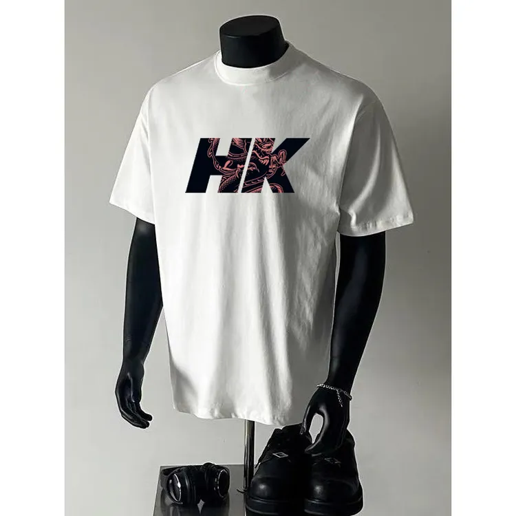 320g重磅短袖T恤男女潮牌纯棉上衣夏季宽松百搭美式半袖打底衫