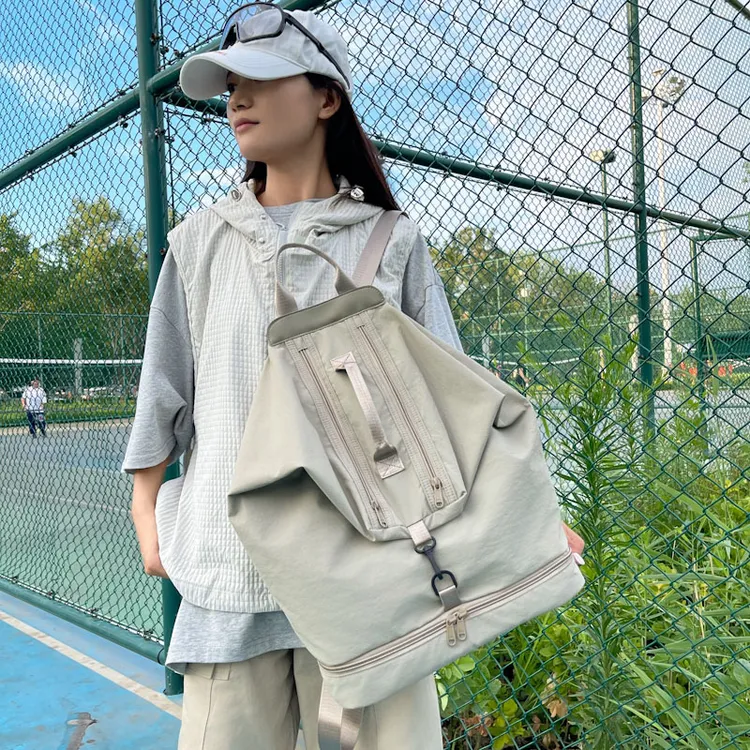 健身运动收纳包女包干湿分离防水收纳袋泳衣泳包游泳专用背包户外