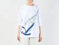 BBJ  Studios｜"浩瀚星海”中性风休闲竹节棉多巴胺五角芒星长袖T
