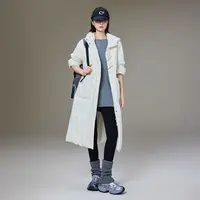 【断码捡漏】美洋MEIYANG牛角扣连帽长款鹅绒服