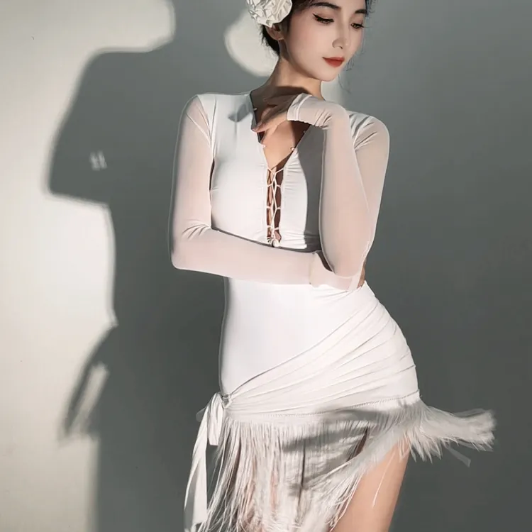 VVDance 新品拉丁舞服两件套【晨光佳人】