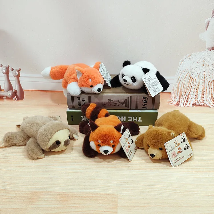 网红香香公仔可爱熊猫毛绒玩具小浣熊玩偶掌中宝桌伴礼物