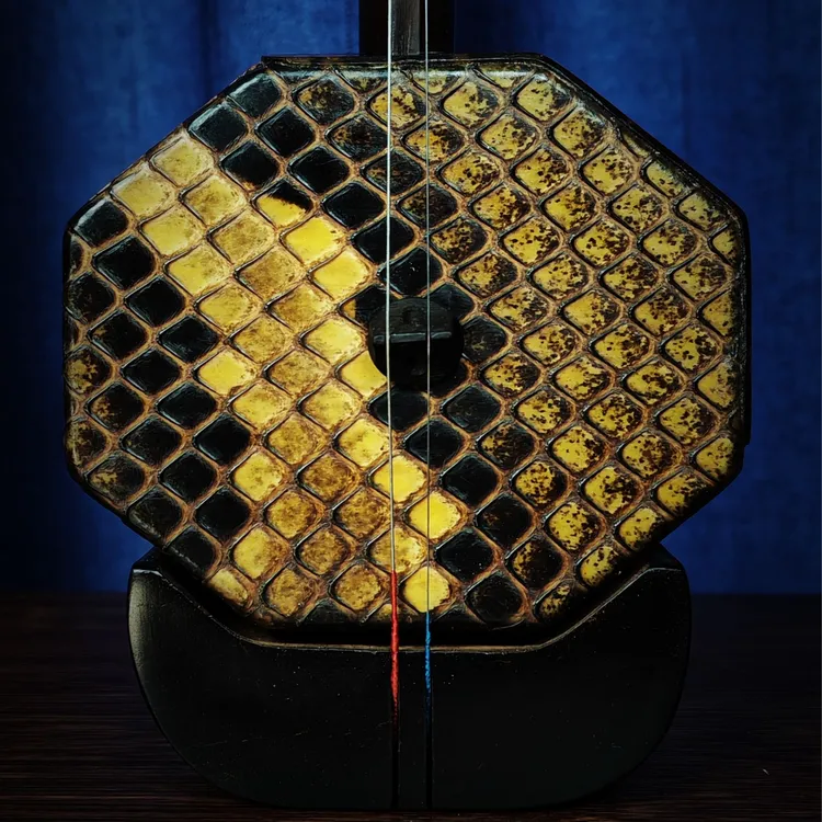 苏州纯手工旧料老红木扁八角二胡专业独奏级别音量演奏大音色甜美