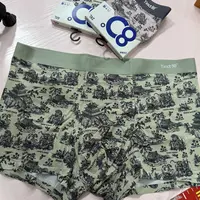 布料做男士国风图品牌内裤颜色混搭