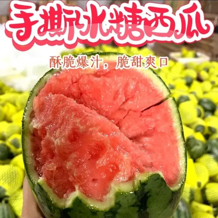 【不熟包退】精品小西瓜小糖丸手剥皮2K小吊瓜薄皮红壤脆甜新鲜水果