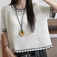 【T恤】高档新款上衣设计感时装女装服装8006[XSLF]Q
