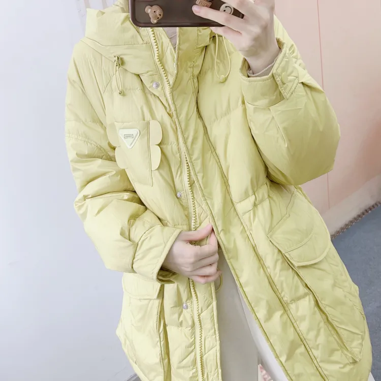 167时尚休闲韩版百搭短款连帽羽绒服Y167/GP