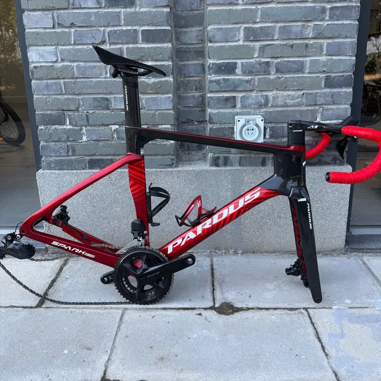 瑞豹PARDUS SPARK EVO 公路车 车架组 105电变套件 碳纤维一体把