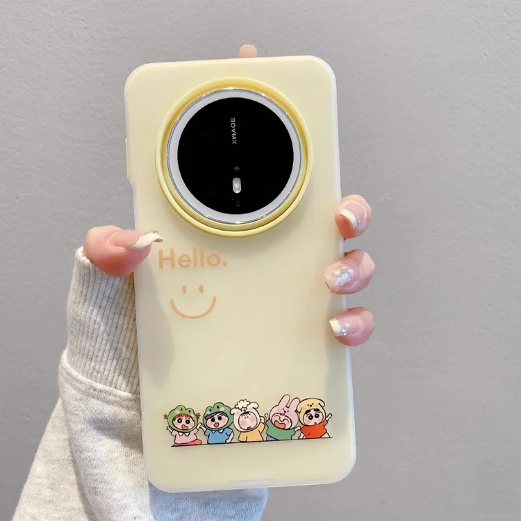 适用华为mate80promax手机壳新款mate70air硅胶保护套60笑脸小新