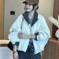 胖胖家*8002新款连帽百搭显瘦大版棉服
