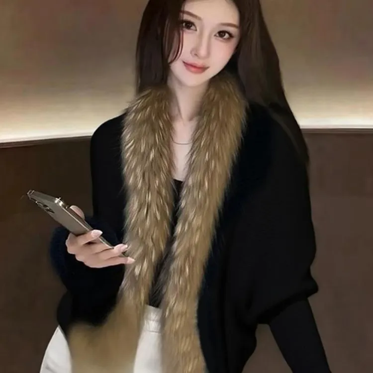 感超女气质名媛厚款独特好看巨2025外套高级新款冬季好看上衣黑色