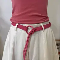 百搭女千金风嘻哈风光身腰带皮带时尚韩版夏季简约复古网红休闲