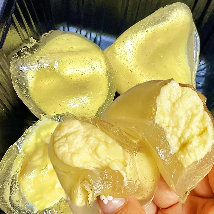 【抢1箱】正宗榴莲冰粽端午水晶粽子爆浆夹心软糯Q弹零食品休闲小吃
