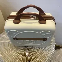 网红小熊化妆包手提 行李箱化妆品收纳旅行箱伴手礼 DJ