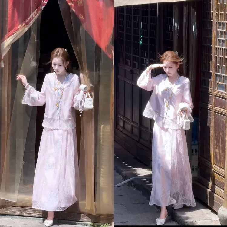 【婷婷】《绝绝紫》刺绣华服 紫色系马面裙国风套装 TT2SQTY2130