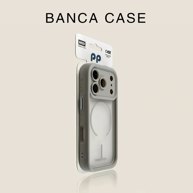 BANCA天使眼磁吸壳适用苹果17/16promax手机壳iPhone1514二合一13